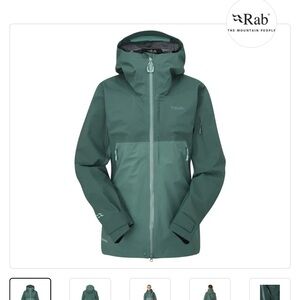 NWT Rab Khroma Diffuse Goretex Jacket Womens size US S/UK 10